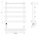 Полотенцесушитель водяной Secado Мерида 3 80x40 - изображение 4
