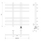 Полотенцесушитель водяной Secado Понтида 1 КСП 80x60, золото матовое, 4673739276563, нижнее подключение - изображение 5