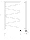 Полотенцесушитель электрический Secado Мирано 100x50 - изображение 3