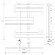Полотенцесушитель электрический Secado Понтида 6 80x60 - изображение 2
