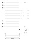 Полотенцесушитель электрический Secado Триест 120x40 - изображение 3