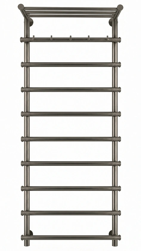 Полотенцесушитель электрический Secado Турин 1 КСП 120x40, графит, 4673739289280, подключение слева