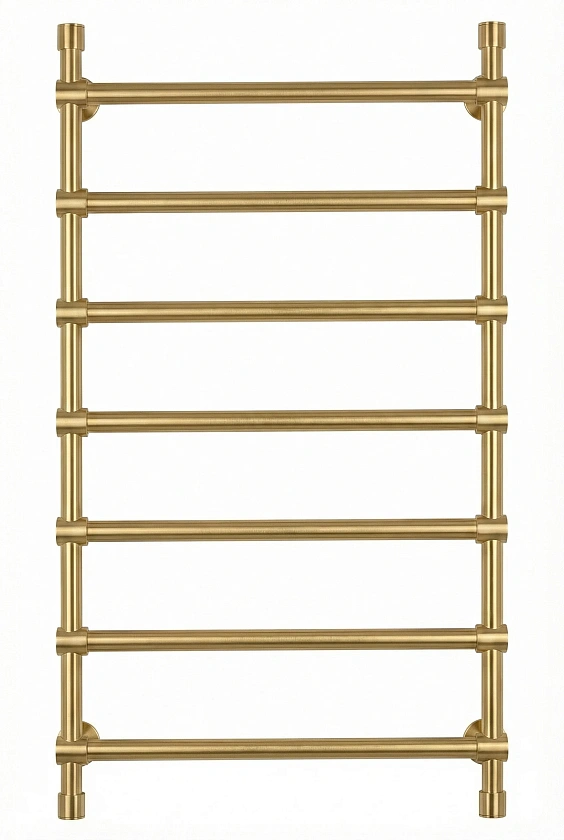 Полотенцесушитель электрический Secado Флоренция 2 100x40, золото матовое, 4673739296134, подключение слева