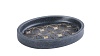 Мыльница Fixsen Coin, серый/золотой, FX-250-4
