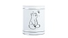 Стакан для ванной Fixsen Teddy, белый/черный, FX-600-3