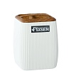 Стакан для ванной Fixsen White wood, белый/коричневый, FX-402-3