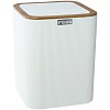 Ведро Fixsen White wood, белый/коричневый, FX-402-6