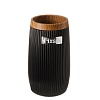 Стакан для ванной Fixsen Black boom, черный/коричневый, FX-411-3