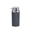 Дозатор для ванной Fixsen Round gray, серый, FX-453-1