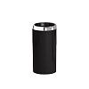 Стакан для ванной Fixsen Round black, черный, FX-454-3
