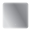Зеркало в ванную Cezares, 80 см, CZR-SPC-DUET-800-800-LED-TCH