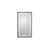 Зеркало в ванную BelBagno Kraft, 50 см, SPC-KRAFT-500-900-LED-TCH-WARM-NERO