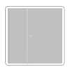 Шкаф с зеркалом BelBagno Marino, 80 см, SPC-MAR-800/800-2A-LED-TCH