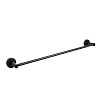 Полотенцедержатель прямоугольный Fixsen Comfort Black, черный матовый, FX-86001