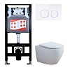 Инсталляция с унитазом Esbano, AZALEA-W-LPS-10GW белый