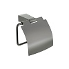 Держатель для туалетной бумаги Fixsen Trend Graphite, черный графит, FX-98010