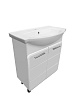 Тумба с раковиной Runo Эрика, 75 см, 00-00004914+УТ000001314