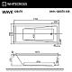 Ванна WHITECROSS WAVE 160x80 0101.160080.100, белый глянец - изображение 3