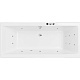 Ванна EXCELLENT PRYZMAT 160x75 WAEX.PRY16.SMART.CR, хром - изображение 1