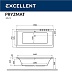 Ванна EXCELLENT PRYZMAT 170x75 WAEX.PRY17.SOFT.BR, бронза - изображение 7