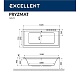 Ванна EXCELLENT PRYZMAT 160x75 WAEX.PRY16.SOFT.CR, хром - изображение 6