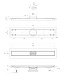 Душевой лоток BELBAGNO LUCE, 60 см, белый матовый, BB-LD-LUCE-60-BIANCO - изображение 3