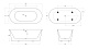 Ванна BelBagno, 158,5x75, BB306-1585 - изображение 5