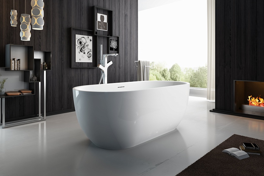 Ванна BelBagno, 150x80, белый, BB70-1500-800