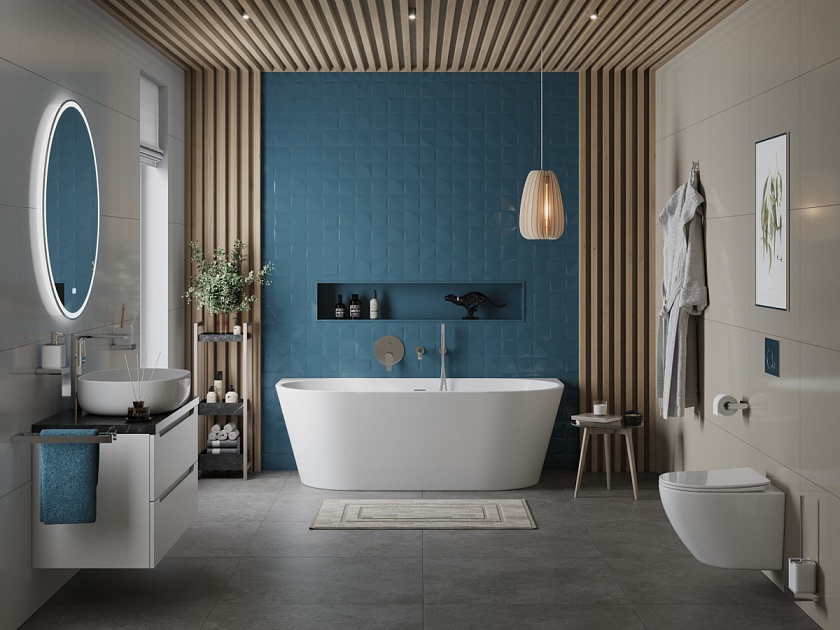 Ванна BelBagno, 140x75, BB710-1400-750