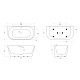 Ванна BelBagno, 150x75, BB710-1500-750 - изображение 9