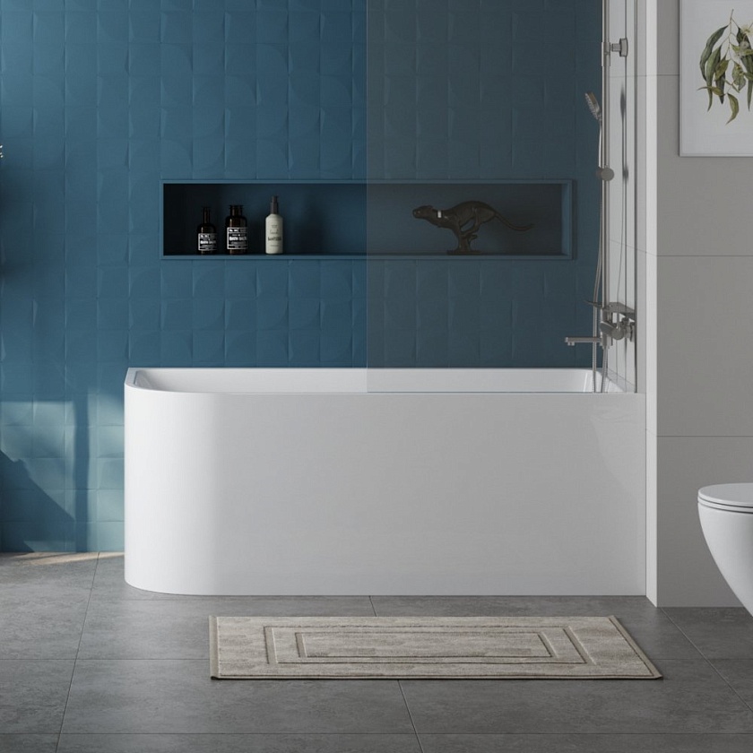 Ванна BelBagno, 150x73, R, BB712-1500-730-R