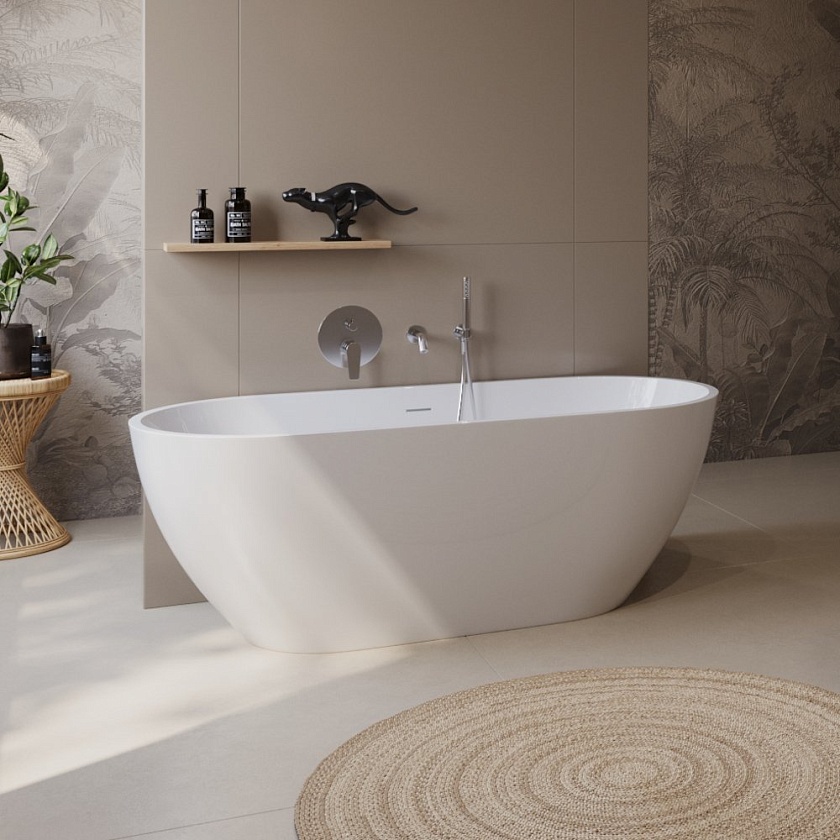 Ванна BelBagno, 140x72, BB701-1400-720-K