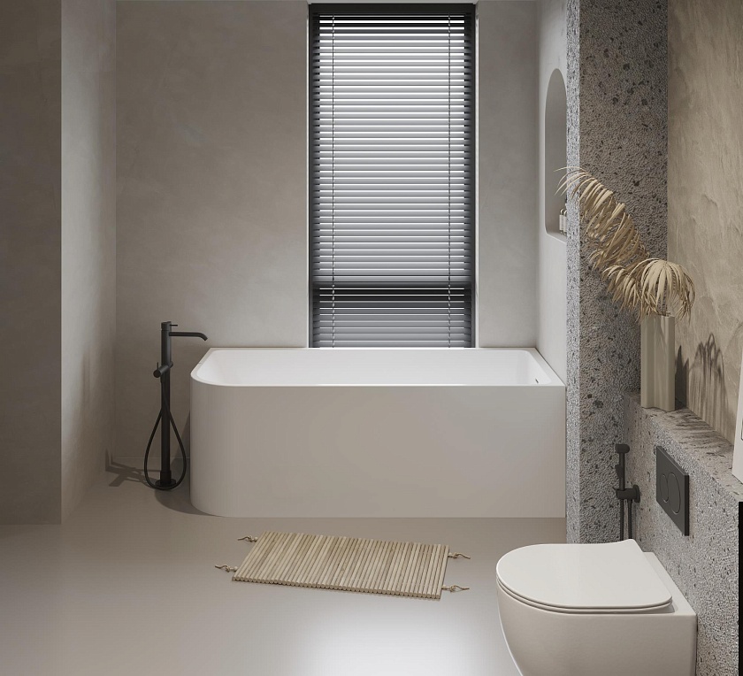 Ванна BelBagno, 160x73, R, BB712-1600-730-R