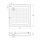 Душевой поддон BelBagno, 80x80, TRAY-BB-A-80-15-W - изображение 9