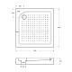 Душевой поддон BelBagno, 90x90, TRAY-BB-A-90-15-W - изображение 9