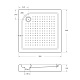 Душевой поддон BelBagno, 95x95, TRAY-BB-A-95-15-W - изображение 9
