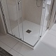 Душевой поддон BelBagno UNO, 80x80, белый матовый, TRAY-MR-UNO-A-80-35-W-CR - изображение 5