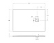 Душевой поддон BelBagno UNO, 120x80, черный матовый, TRAY-MR-UNO-AH-120/80-35-NERO-CR - изображение 7