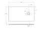 Душевой поддон BelBagno UNO, 140x80, белый матовый, TRAY-MR-UNO-AH-140/80-35-W-CR - изображение 7