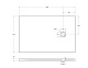 Душевой поддон BelBagno UNO, 140x90, белый матовый, TRAY-MR-UNO-AH-140/90-35-W-CR - изображение 7