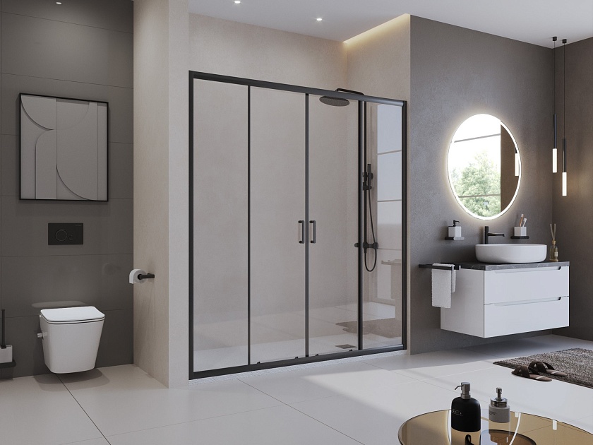 Душевой поддон BelBagno UNO, 160x80, белый матовый, TRAY-MR-UNO-AH-160/80-35-W-CR