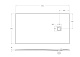 Душевой поддон BelBagno UNO, 160x90, белый матовый, TRAY-MR-UNO-AH-160/90-35-W-CR - изображение 7