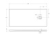 Душевой поддон BelBagno UNO, 170x80, белый матовый, TRAY-MR-UNO-AH-170/80-35-W-CR - изображение 7