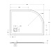 Душевой поддон BelBagno UNO, 120x90, R, TRAY-MR-UNO-RH-120/90-550-35-W-R-CR - изображение 7
