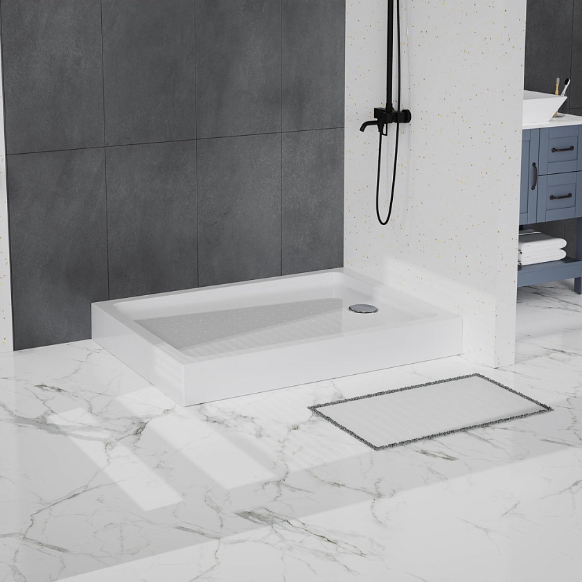 Душевой поддон BelBagno UNO, 120x90, TRAY-BB-AH-120/90-15-W