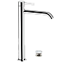 Высокий смеситель для раковины Remer Rubinetterie Metrica, хром, MC10LXL