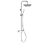 Душевая система Remer Rubinetterie Absolute, хром, ST32X8CPSD25