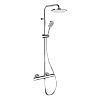 Душевая система Remer Rubinetterie Elegance, хром, EQ32A8MPMD30