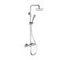Душевая система Remer Rubinetterie Elegance, хром, EQ32X8CPUFD20