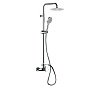Душевая система Remer Rubinetterie Energy, хром, EY37A8MPUFM25G